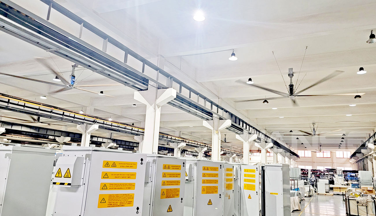 无锡江阴制造车间7.3米大型工业吊扇