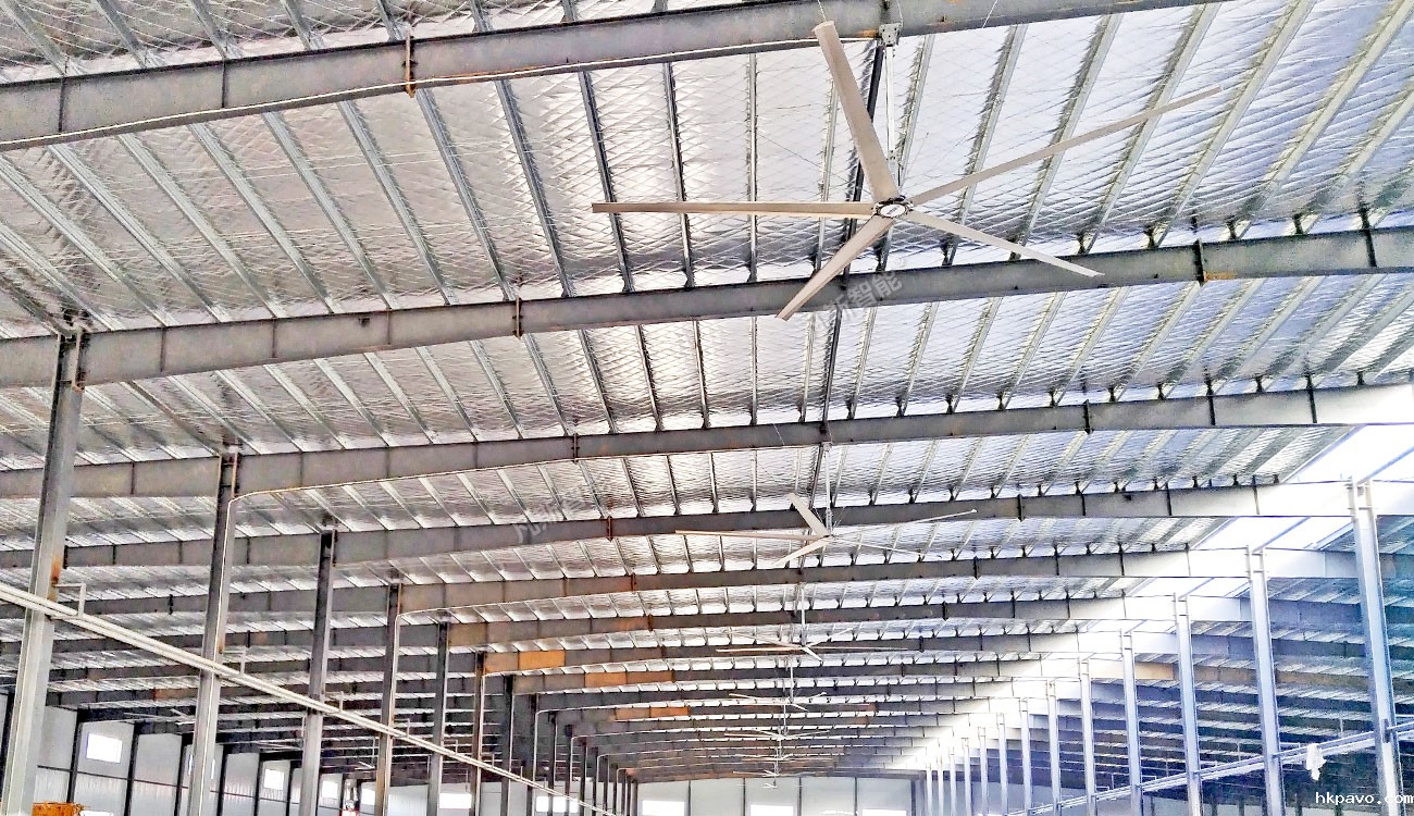 北汽集团汽车座椅生产车间工业吊扇