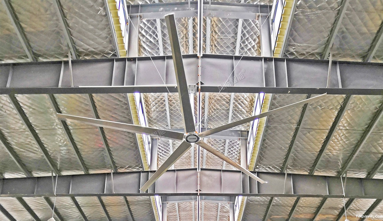 北汽集团汽车座椅生产车间工业吊扇